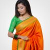 Amba Colour Original Paithani Silk Hand Woven Saree