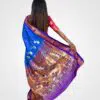 Royal Blue Original Paithani Silk Hand Woven Saree