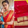 Meena Kalanjali Semi Paithani