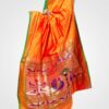 Yellow Amba Colour Original Paithani Silk Hand Woven Saree